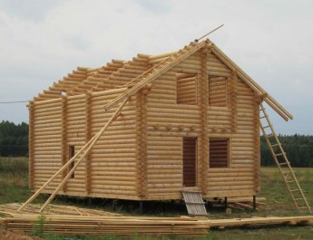 деревянные дома из оцилиндрованного бруса