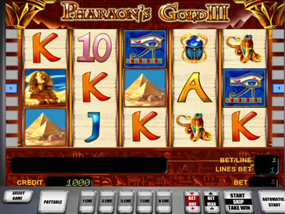 игровой автомат Pharaohs Gold 2