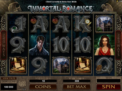игровой автомат Immortal Romance