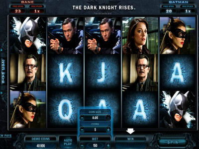 Игровой автомат The Dark Knight Rises