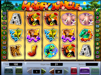 игровые автоматы на slotscompare.com: слот «Веселые джунгли»