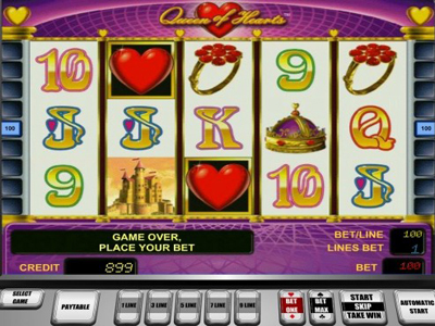игровой автомат Queen of Hearts