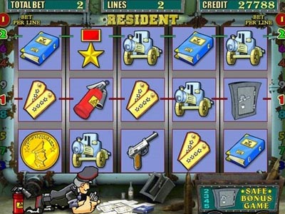 игровой автомат Resident играть бесплатно онлайн в казино