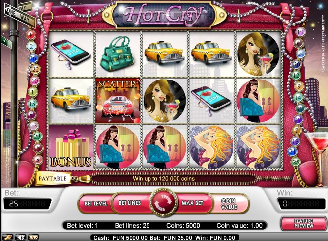 игровой автомат Hot City