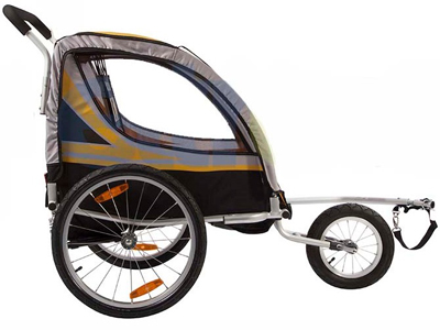 велоприцеп для перевозки детей