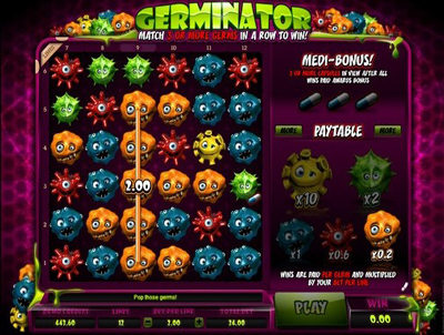 бесплатные игровые автоматы Germinator