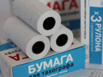 Бумага для тахографа штрих