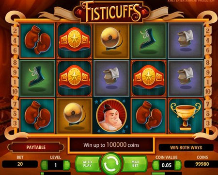 бесплатные игровые автоматы: Fisticuffs (Кулачный бой)