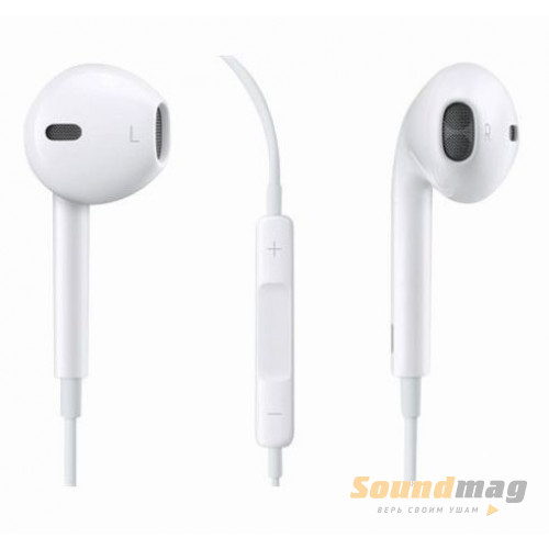 НАУШНИКИ APPLE EARPODS WITH REMOTE AND MIC (MD827)